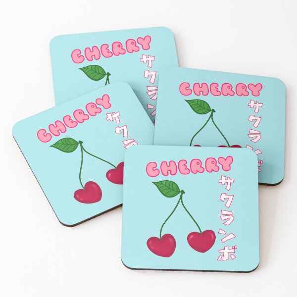 Item preview, Cherry サクランボ Japanese Letters designed and sold by Toshi and Co..
