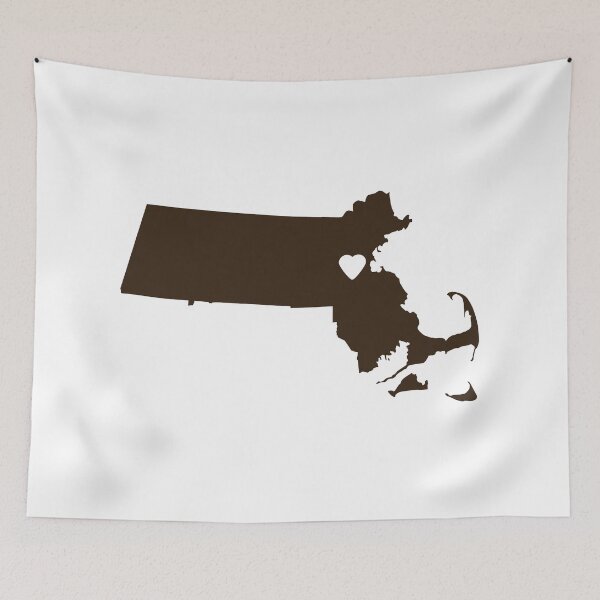 Item preview, Massachusetts Love in Brown designed and sold by Maren Misner.