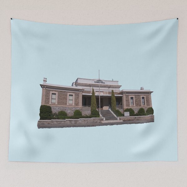 Item preview, Burra Town Hall designed and sold by indiafrankk.