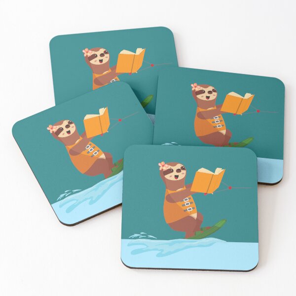Item preview, The Jetski Book Sloth designed and sold by tmdaliggr.