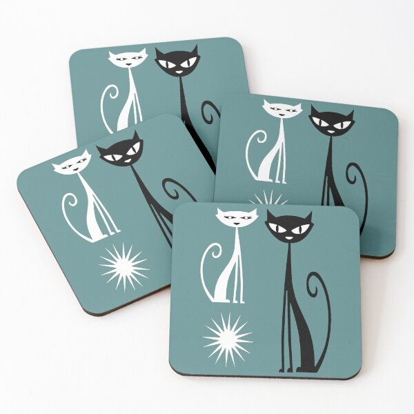 Item preview,  Mid Century Modern  Atomic Cats And Starburst designed and sold by Tamas Das.
