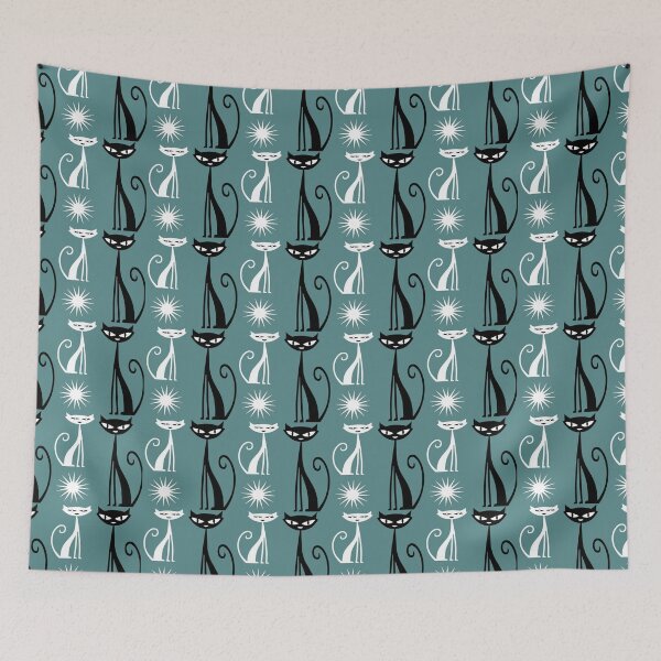 Item preview,  Mid Century Modern  Atomic Cats And Starburst designed and sold by Tamas Das.