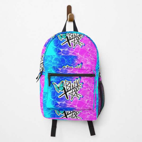 Item preview, xBLACKSTAR PURPLE AND BLUE OCEAN WAVES designed and sold by xBLACKSTAR.