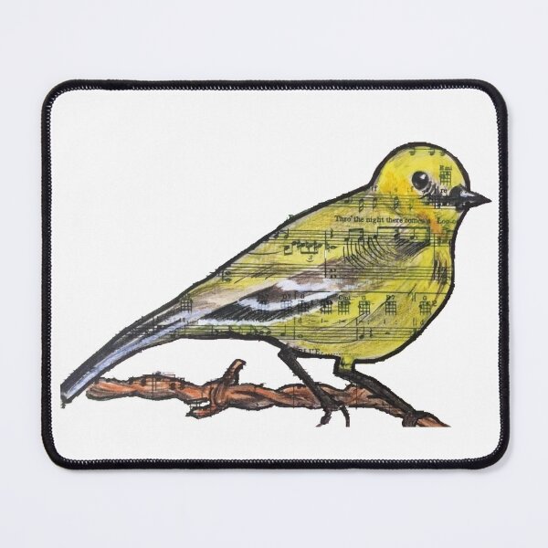 Item preview, Yellow Tailed Finch designed and sold by ardnaxela09.