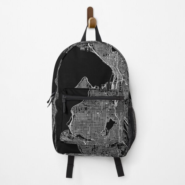 Item preview, Seattle Black Map designed and sold by multiplicitymap.