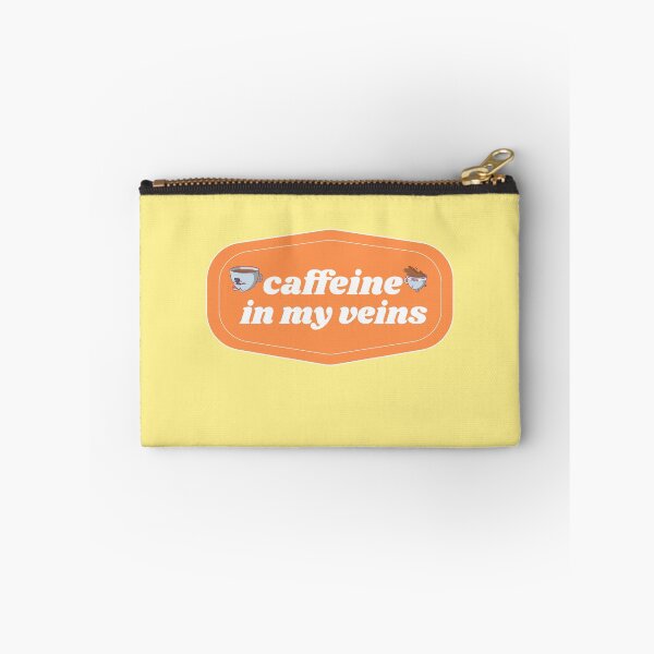 Item preview, Caffeine in my Veins | Coffee obsessed  designed and sold by Yellow Coffee.