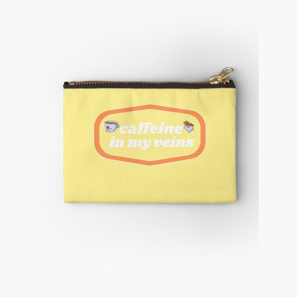 Item preview, Caffeine in my Veins | Coffee obsessed  designed and sold by Yellow Coffee.