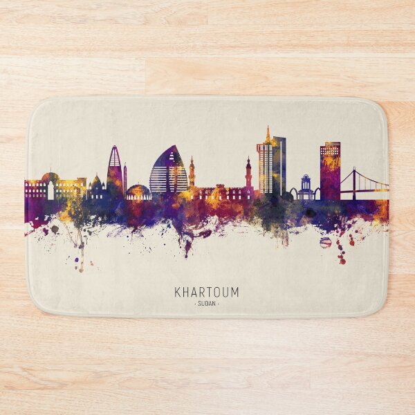Item preview, Khartoum Sudan Skyline designed and sold by ArtPrints.