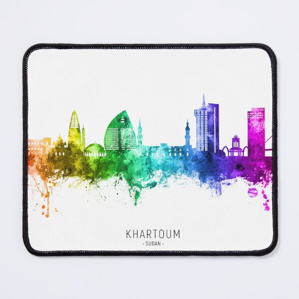 Artikelvorschau, Khartoum Sudan Skyline entworfen und verkauft von ArtPrints.