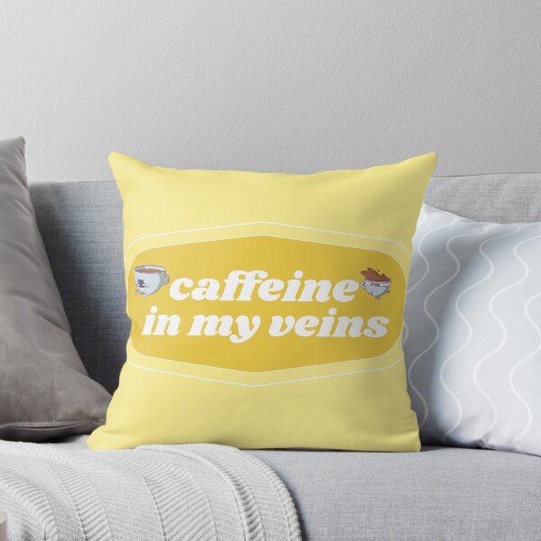 Item preview, Caffeine in my Veins | Coffee obsessed  designed and sold by Yellow Coffee.