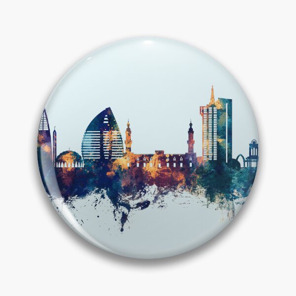 Item preview, Khartoum Sudan Skyline designed and sold by ArtPrints.
