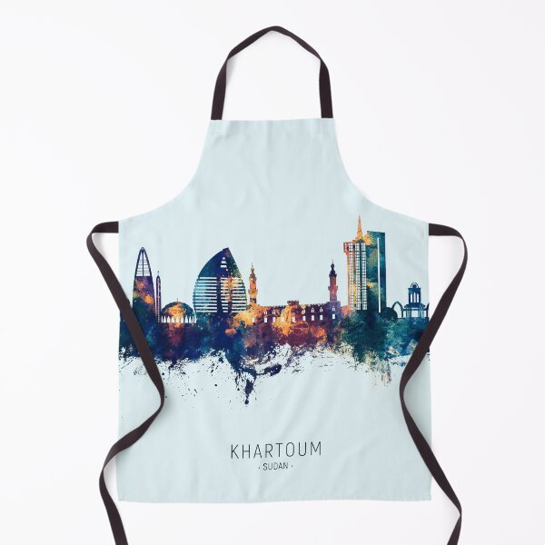 Item preview, Khartoum Sudan Skyline designed and sold by ArtPrints.