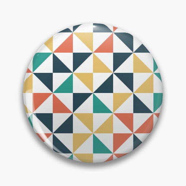 Item preview, Colorful Triangle Seamless Pattern designed and sold by JenTrinhArt.
