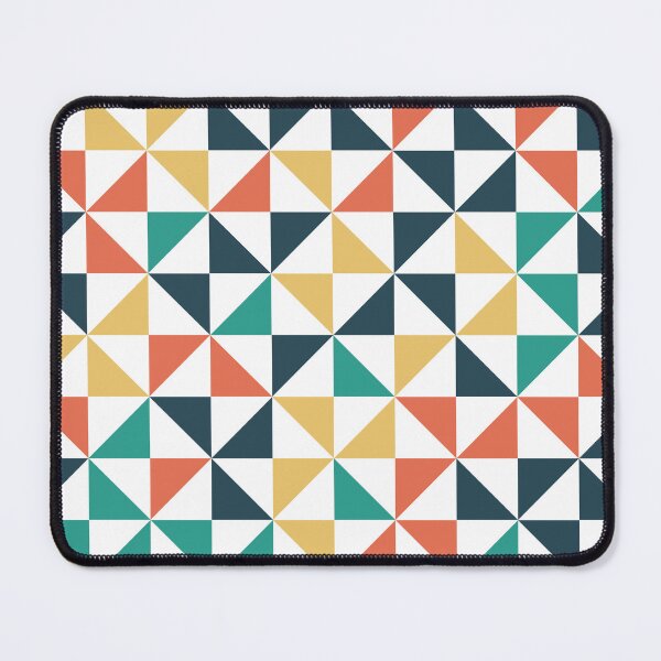 Item preview, Colorful Triangle Seamless Pattern designed and sold by JenTrinhArt.