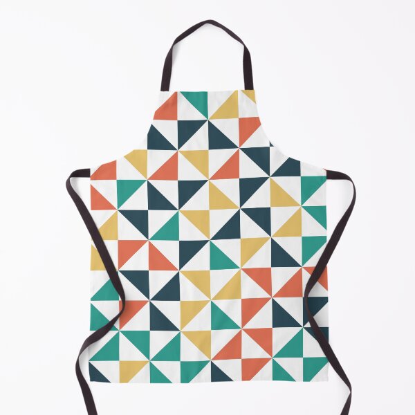 Item preview, Colorful Triangle Seamless Pattern designed and sold by JenTrinhArt.