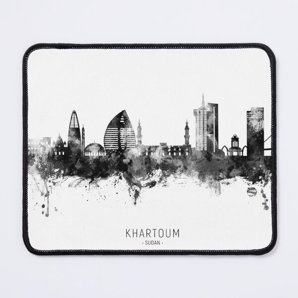 Item preview, Khartoum Sudan Skyline designed and sold by ArtPrints.
