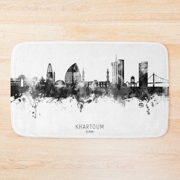 Item preview, Khartoum Sudan Skyline designed and sold by ArtPrints.