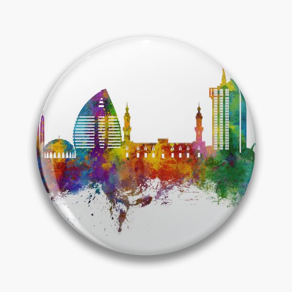 Item preview, Khartoum Sudan Skyline designed and sold by ArtPrints.