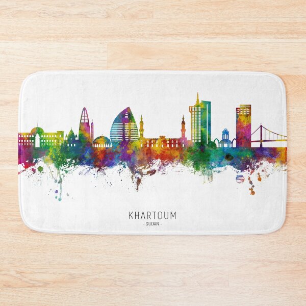 Item preview, Khartoum Sudan Skyline designed and sold by ArtPrints.