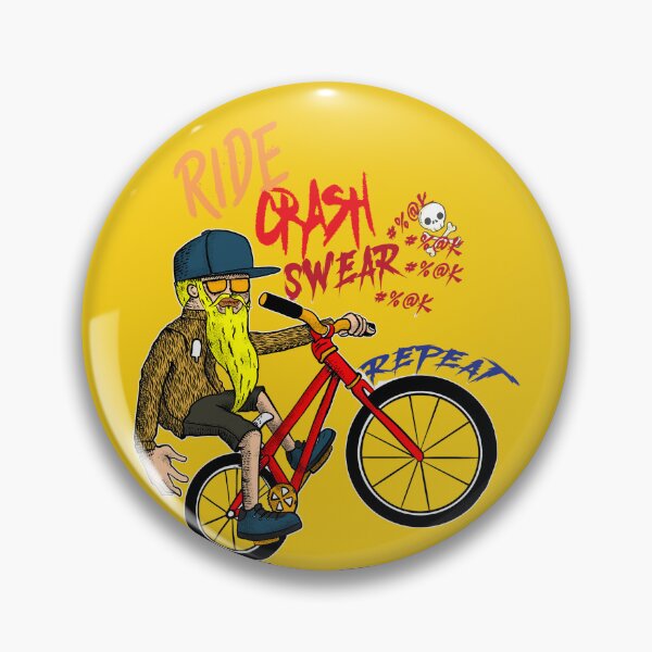 Item preview, ride crash swear repeat designed and sold by Brotherconk.