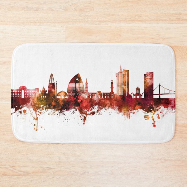 Item preview, Khartoum Sudan Skyline designed and sold by ArtPrints.