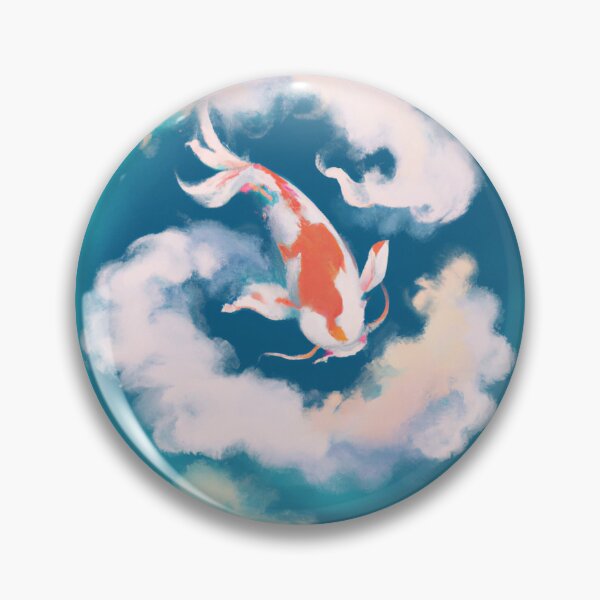 Item preview, Koi Swimming in Clouds designed and sold by CodeVision.