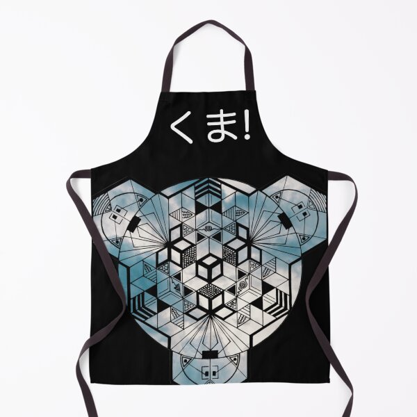 Item preview, Kuma Cloudy Hiragana Cube Mandala Resized designed and sold by createVisions.