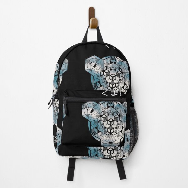 Item preview, Kuma Cloudy Hiragana Cube Mandala Resized designed and sold by createVisions.
