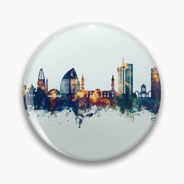 Item preview, Khartoum Sudan Skyline designed and sold by ArtPrints.