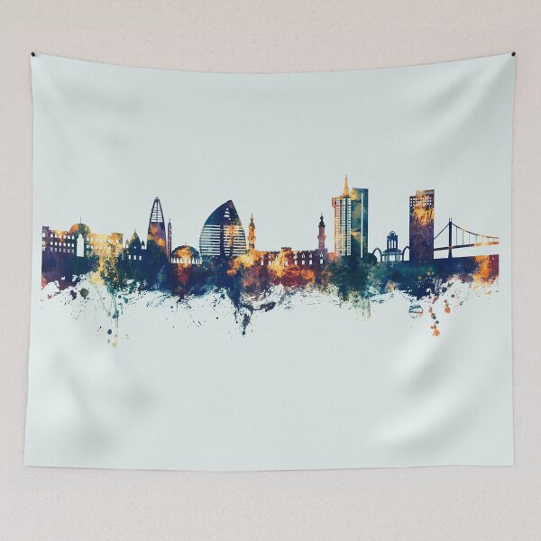 Item preview, Khartoum Sudan Skyline designed and sold by ArtPrints.