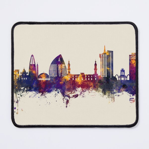 Item preview, Khartoum Sudan Skyline designed and sold by ArtPrints.