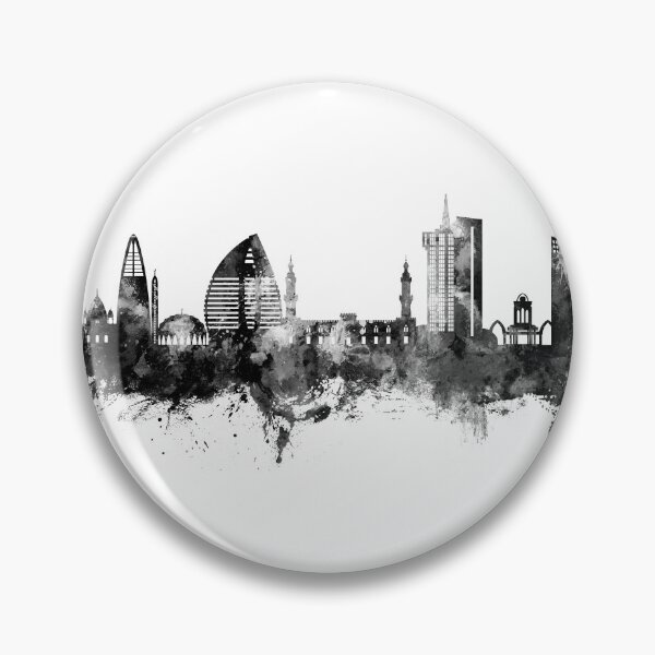 Item preview, Khartoum Sudan Skyline designed and sold by ArtPrints.