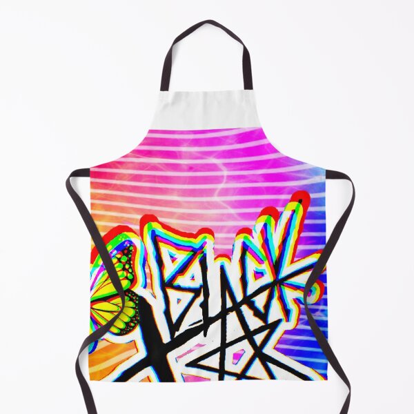 Item preview,  xBLACKSTAR ORANGE AND BLUE OCEAN WAVES designed and sold by xBLACKSTAR.