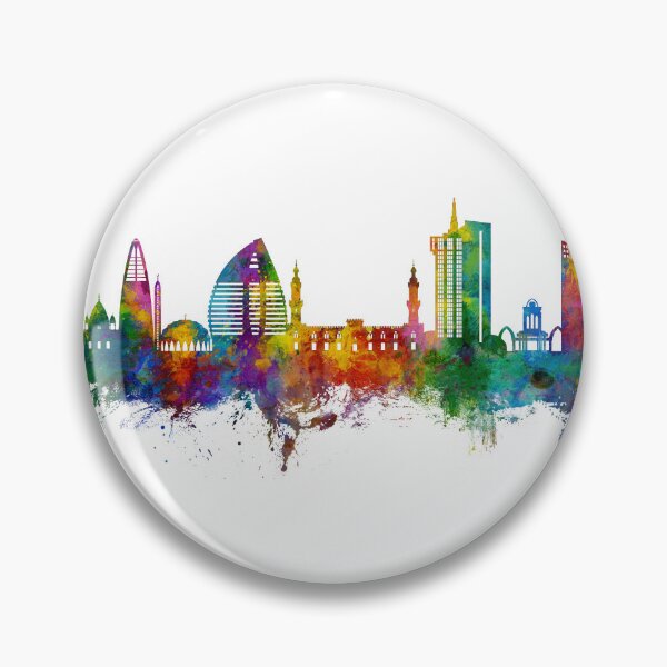 Item preview, Khartoum Sudan Skyline designed and sold by ArtPrints.