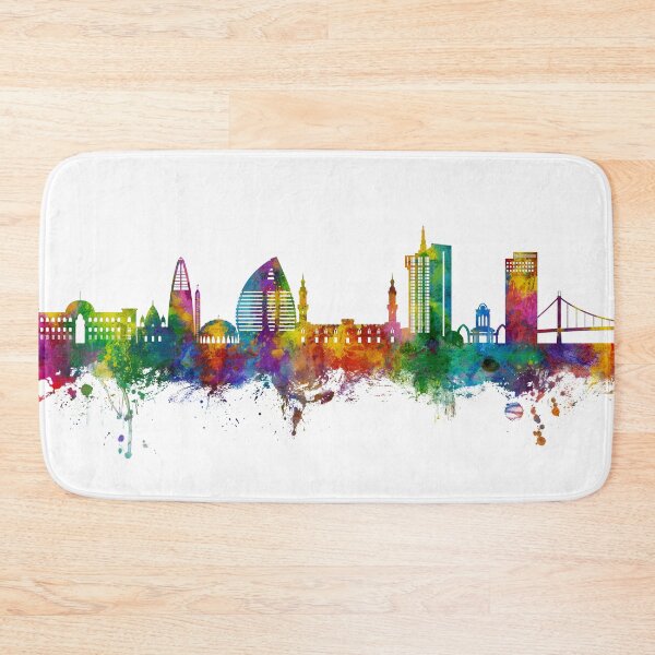 Item preview, Khartoum Sudan Skyline designed and sold by ArtPrints.
