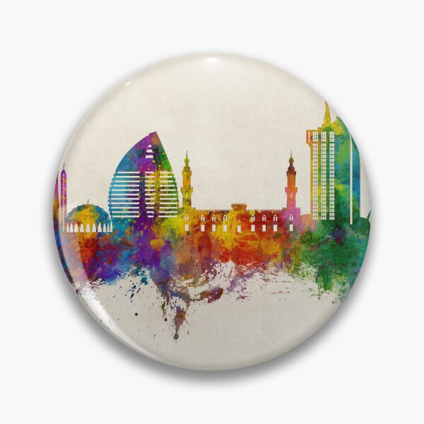 Item preview, Khartoum Sudan Skyline designed and sold by ArtPrints.