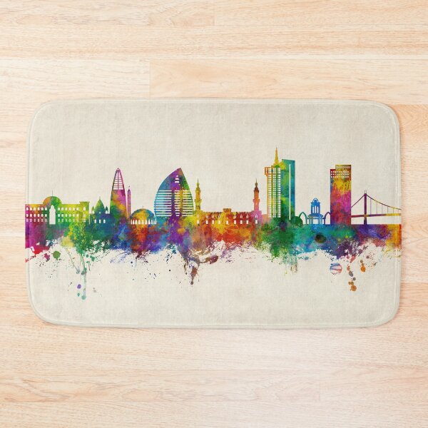 Item preview, Khartoum Sudan Skyline designed and sold by ArtPrints.