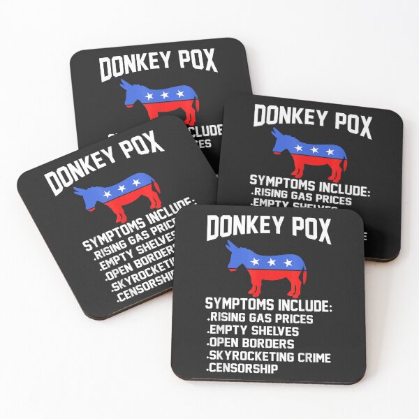 Item preview, Donkey Pox Symptoms Include Rising Gas Prices Empty Shelves T-Shirt designed and sold by Knight-Saverin.