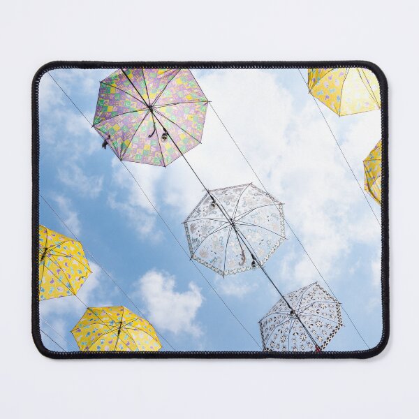 Item preview, Umbrellas in the sky, Lake Atitlan, Guatemala designed and sold by bookofwandering.