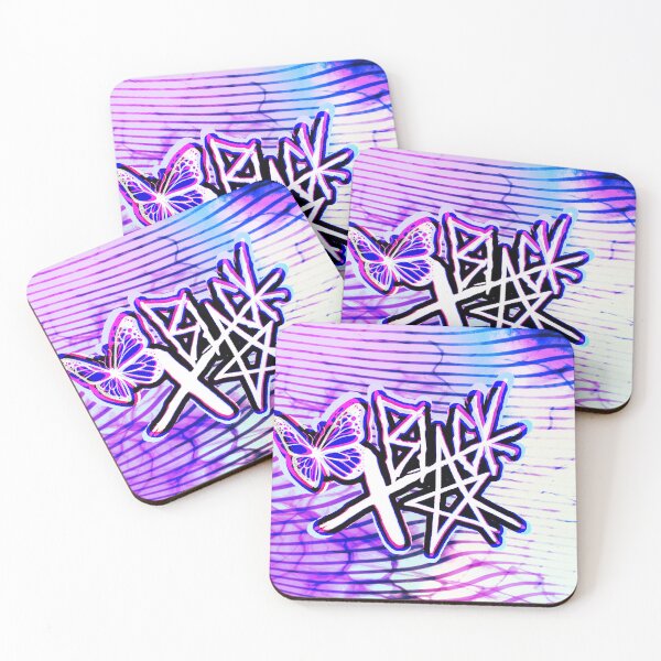 Item preview, xBLACKSTAR ICY BLUE OCEAN WAVES designed and sold by xBLACKSTAR.