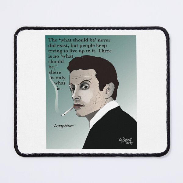 Item preview, Funny Graphic Gift The Famous Lenny Bruce Gift Movie Fans designed and sold by JackFinestein.