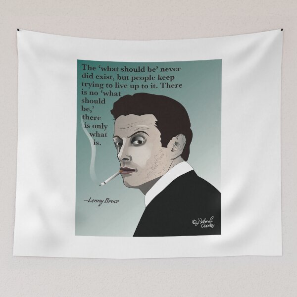 Item preview, Funny Graphic Gift The Famous Lenny Bruce Gift Movie Fans designed and sold by JackFinestein.