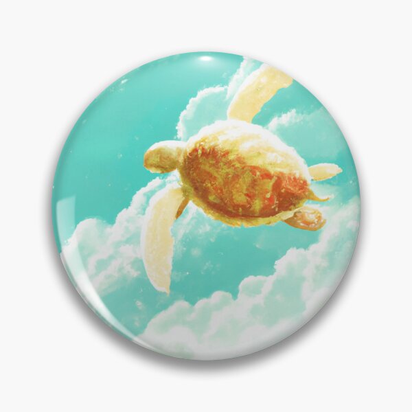 Item preview, Turtle Swimming through Clouds designed and sold by CodeVision.