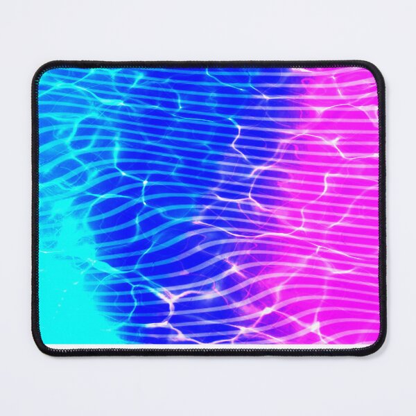 Item preview, PURPLE AND BLUE OCEAN WAVES designed and sold by xBLACKSTAR.