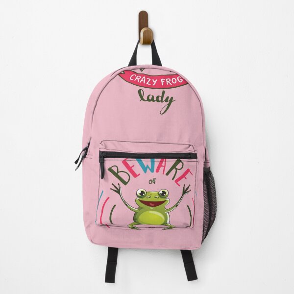 Item preview, Beware of Crazy Frog Lady designed and sold by pqrstshirts.