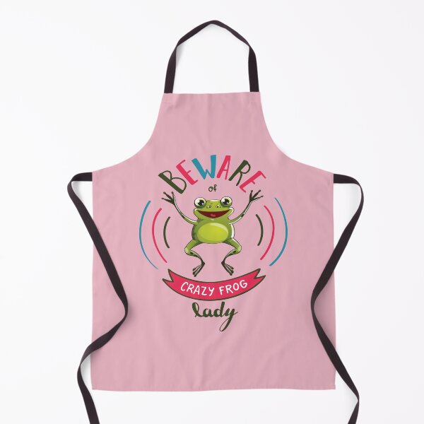 Item preview, Beware of Crazy Frog Lady designed and sold by pqrstshirts.