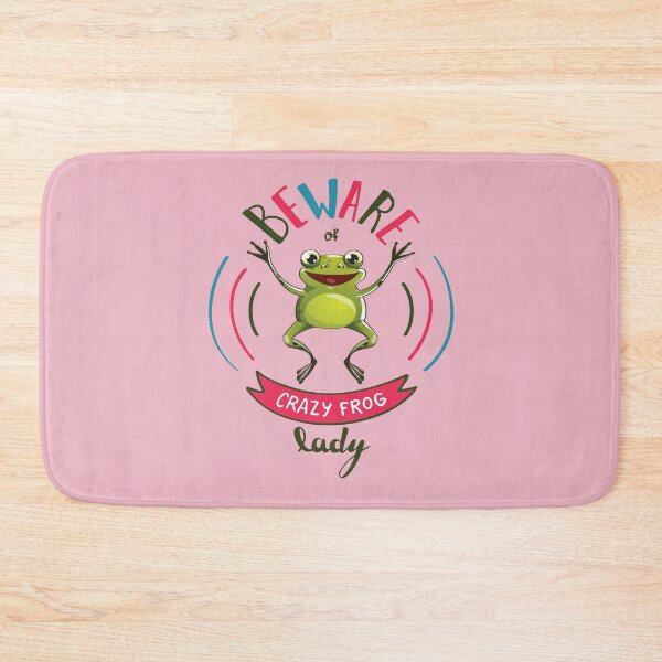 Item preview, Beware of Crazy Frog Lady designed and sold by pqrstshirts.