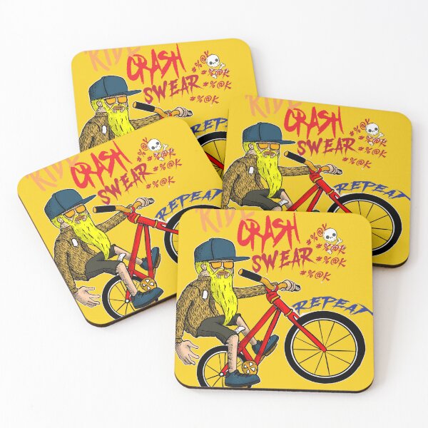 Item preview, ride crash swear repeat designed and sold by Brotherconk.