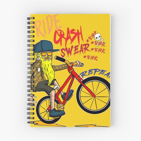 Item preview, ride crash swear repeat designed and sold by Brotherconk.