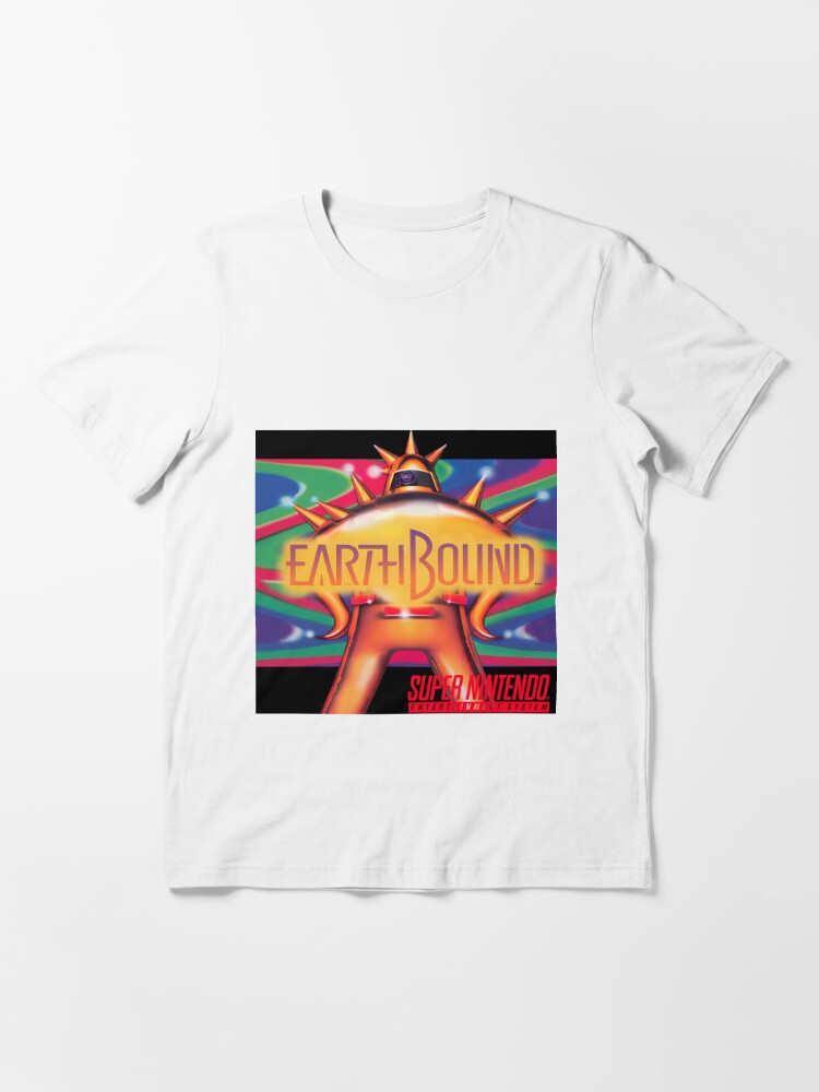 Earthbound Restored Poster Retro Gaming Art From Game Cover Art T Shirt By 7hunters Redbubble - earthbound new age retro hippie shirt roblox